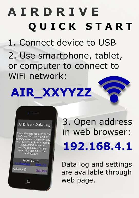 AirDrive Serial Logger view 14