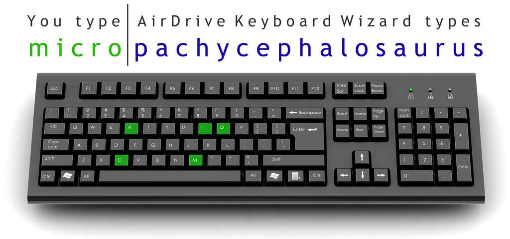 AirDrive Keyboard Wizard view 9