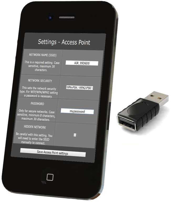 AirDrive Forensic Keylogger Ultra Black view 9