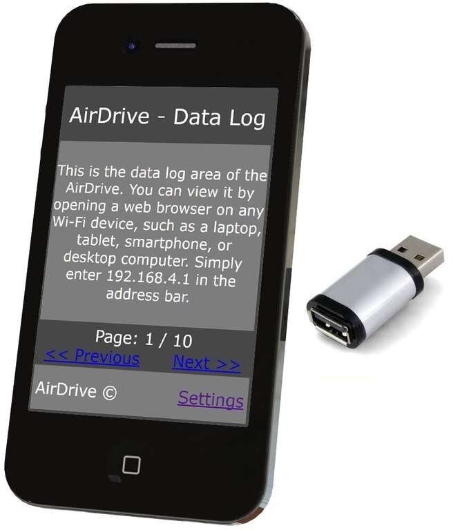 AirDrive Forensic Keylogger Ultra Aluminum view 8