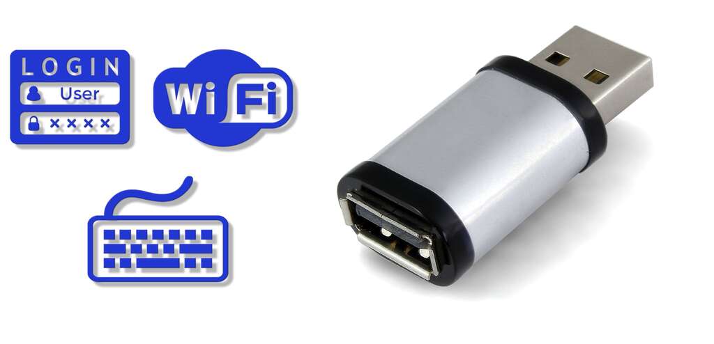 AirDrive Keyboard Wizard Wi-Fi Aluminum