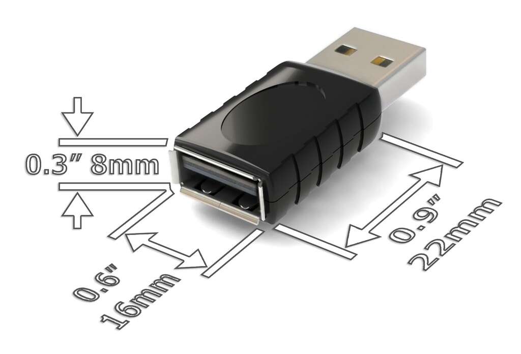 AirDrive Forensic Keylogger Ultra Black view 12