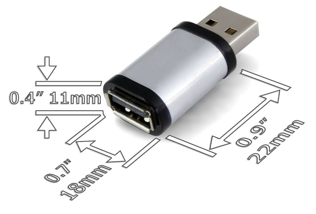 AirDrive Forensic Keylogger Ultra Aluminum view 12